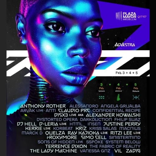 Alexander Kowalski at "ᖴⴽⵉⵉᐅⵔM" @ Plaza Mayor (Medellín-Colombia) - 5 February 2023