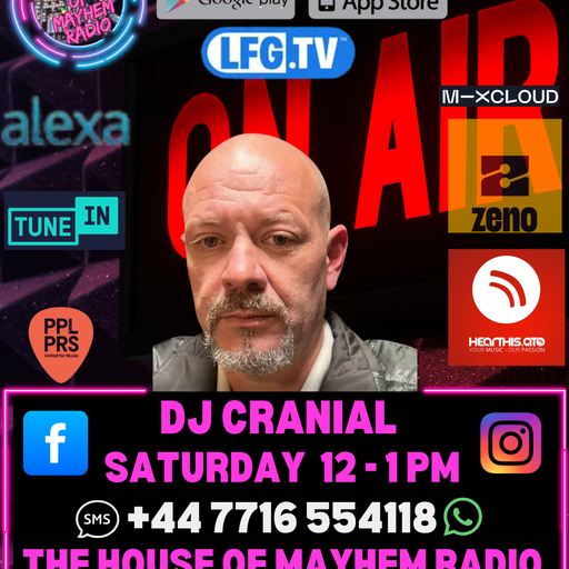 DJ Cranial Saturday Sessions 4-10-25