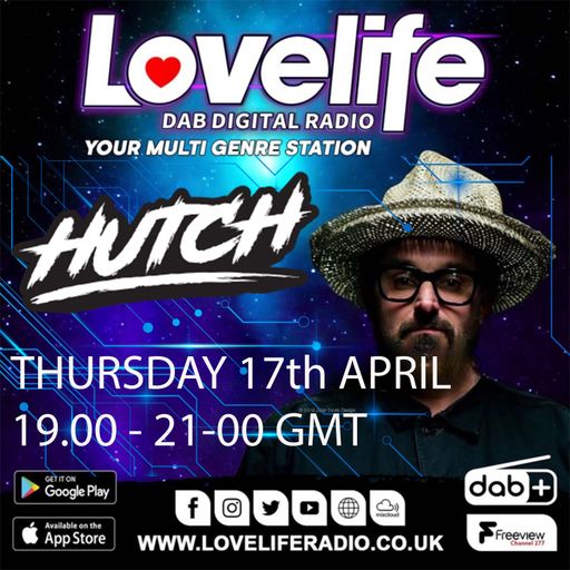 Love Life Radio Hutch Presents 'Music To Put Your Lipstick On Too' (17th April 2025)