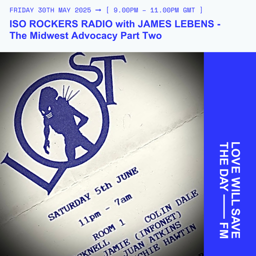 2025-05-30 Iso Rockers Radio | LWSTD-FM
