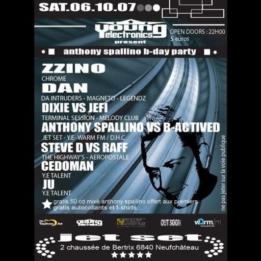 Zzino at Jet Set Club (Neufchâteau-Belgium) - 6 October 2007