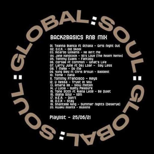 B2B Mix by Stevie Street exclusive to Global Soul 25th June 2021