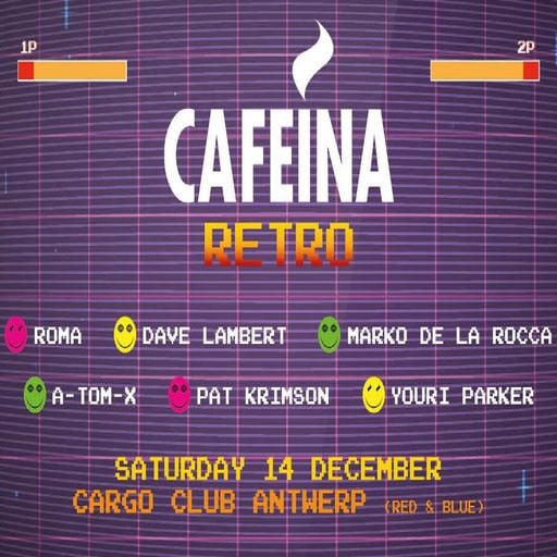 Roma (closing set) at "Caféina Retro" @ Cargo Club (Antwerpen - Belgium) - 14 December 2019