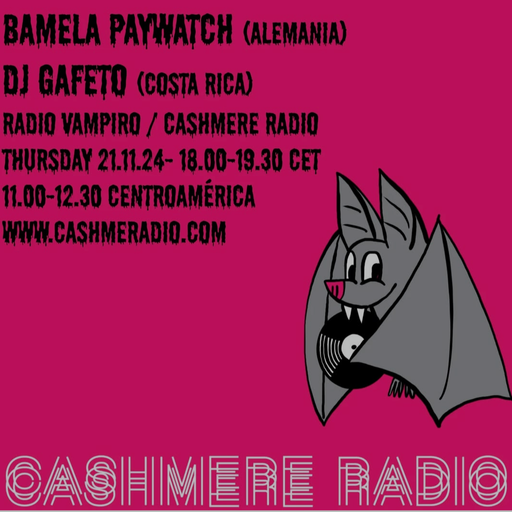 Radio Vampiro w/ Bamela Paywatch & Gafeto 26.11.2024