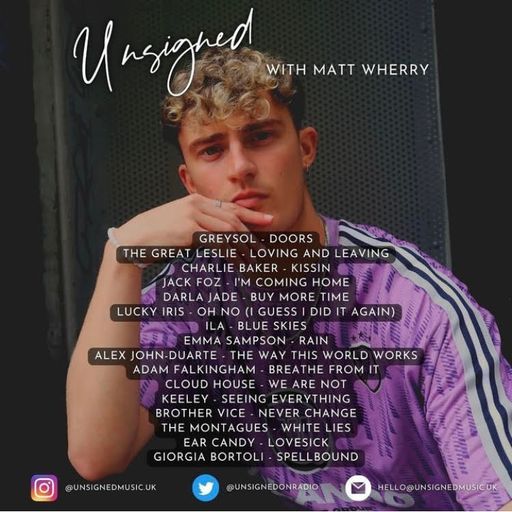 Unsigned with Matt Wherry - Sunday 28th May
