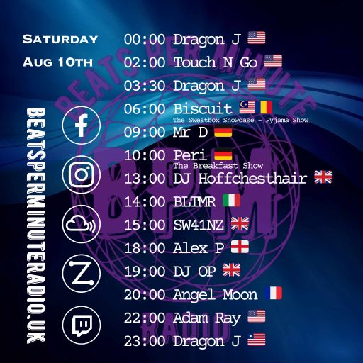 Biscuit- Saturday Pajama Show- Live on Beats Per Minute Radio 10.8.2024