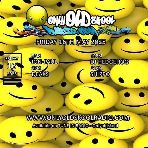 Jon-Paul Oldskool Education Show - 16.05.25 live on www.onlyoldskoolradio.com Vinyl Set