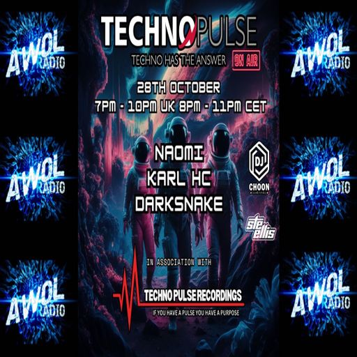 Darksnake Special Hard Techno "Techno Pulse Exclusive Set 28" AWOL Radio 28.10.2024