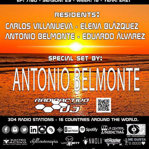 RADIOACTIVO DJ 16-2021 BY CARLOS VILLANUEVA, ELENA BLÁZQUEZ, ANTONIO BELMONTE Y EDUARDO ÁLVAREZ