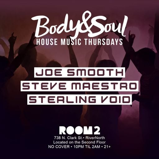 A Night @ Room 2: Body & Soul-House Music Thursdays - 5 April 2018