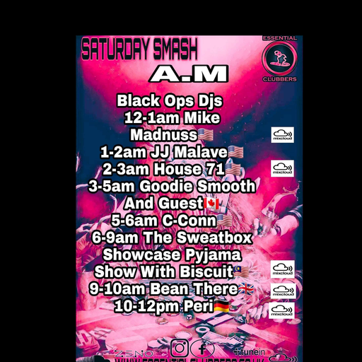 Biscuit- Saturday Pajama Show- Live on Essential Clubbers Radio 7.05.2022