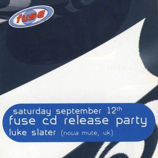 Luke Slater at "CD Release Party" @ Fuse (Brussels - Belgium) - 12 September 1998