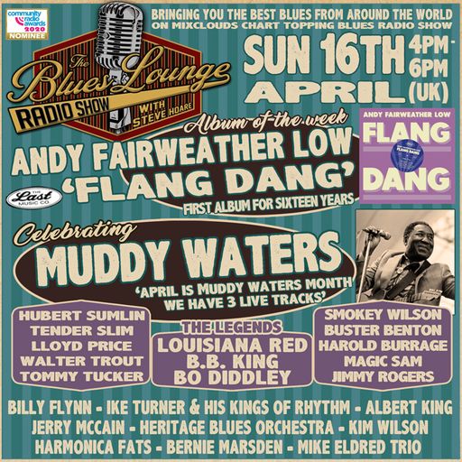 The Blues Lounge April 16th '23 - Album of the Week Andy Fairweather Low 'Flang Dang'