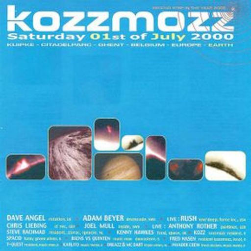 Anthony Rother LIVE & Steve Rachmad at "Kozzmozz Trip 024" @ ICC (Gent - Belgium) - 1 July 2000