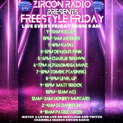 KASKI TRANCE 3HR SET FREESTYLE FRIDAYS ZIRCON RADIO 22-11-2024