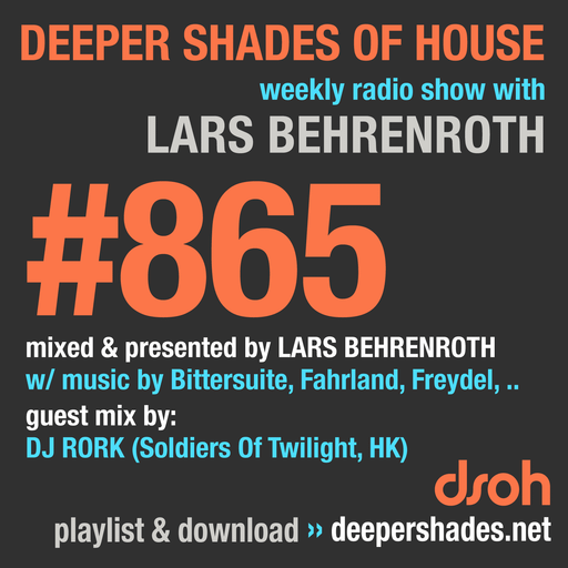 Deeper Shades Of House #865 w/ guest mix by DJ RORK