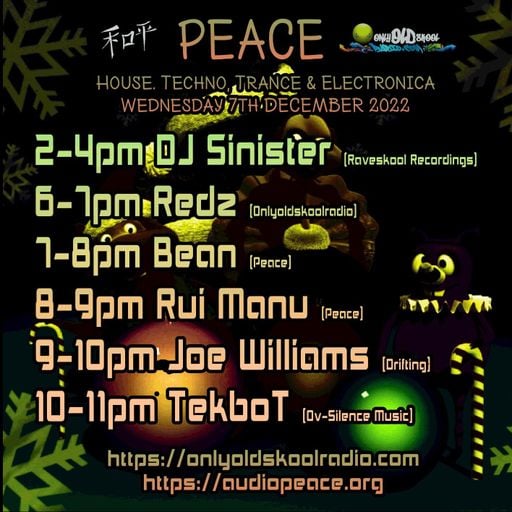 Dj-Sinister - Live on Only Old Skool Radio - 08-12-2022