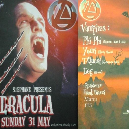 Youri & Phi-Phi at "Dracula" @ Lagoa (Menen - Belgium) - 31 May 1998