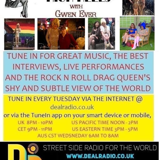 A LOW LIFE IN HIGH HEELS WITH GWEN EVER RADIO SHOW 21ST APRIL 2026 EDITION