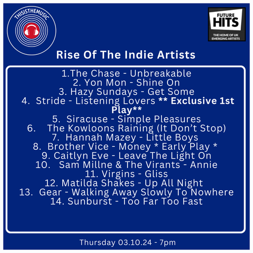 Rise Of The Indie Artists 03.10.04 #93