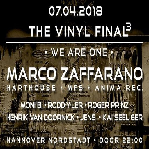 Marco Zaffarano at "The Vinyl Final Part III - We Are One" (Hannover - Germany) - 7 April 2018