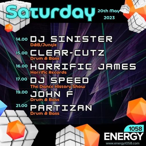 Dj-Sinister - Live On Energy1058 - 20-05-2023