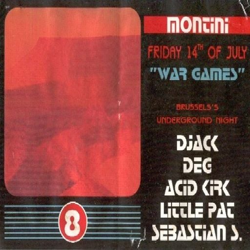 D-Jack & Acid Kirk at "War Games" @ Rave-Zone Montini (St Truiden - Belgium) - 14 July 1995