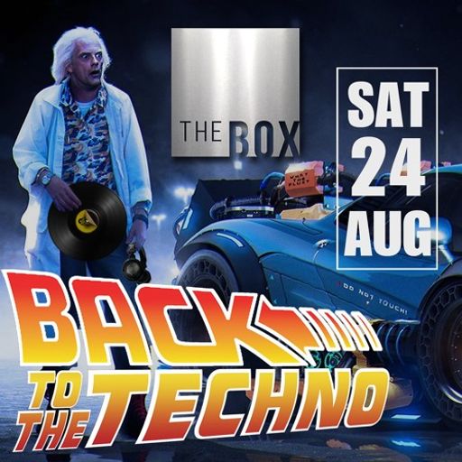DJ HS at "Back To The Techno" @ The Box (Lille - France) - 24 August 2019
