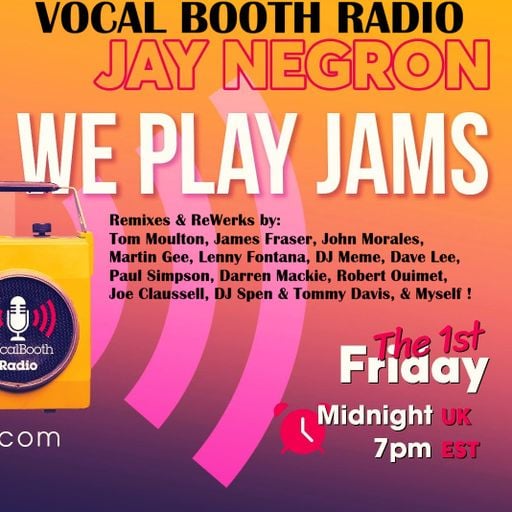 JAY NEGRON We Play Jams on VOCAL BOOTH RADIO - April 3, 2026