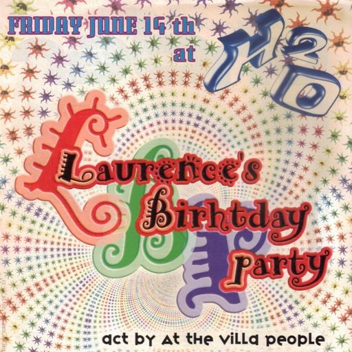 Johan & Vince at "Laurence's Birthday Party" @ H²O Club (Pecq - Belgium) - 14 June 1996