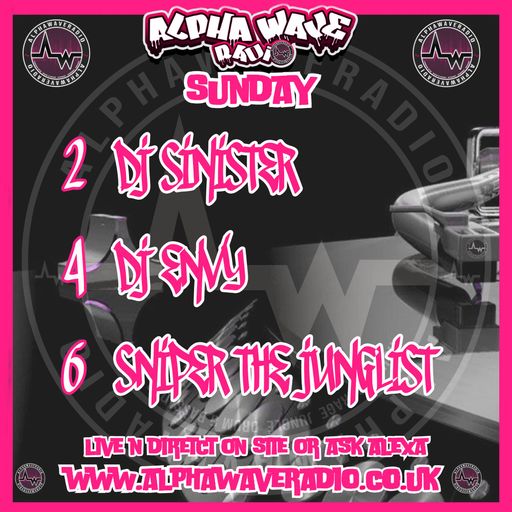 Dj-Sinister - Live On Alpha Wave Radio - 29-06-2025