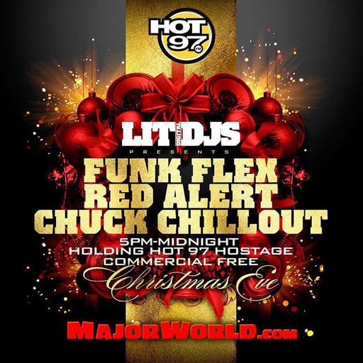 Funk Flex,Kool DJ Red Alert,DJ Chuck Chillout-Christmas Eve•Full 7 Hours Show (Hot97FM) - 2018.12.24
