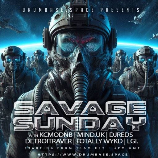 Mind (UK) - Drumbase.space - LIVE Savage Sunday - Space Force