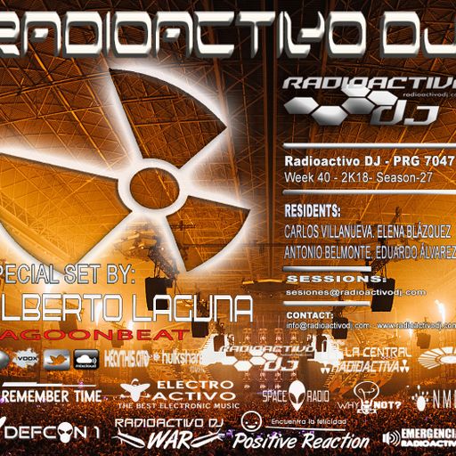 RADIOACTIVO DJ 40-2018 BY CARLOS VILLANUEVA