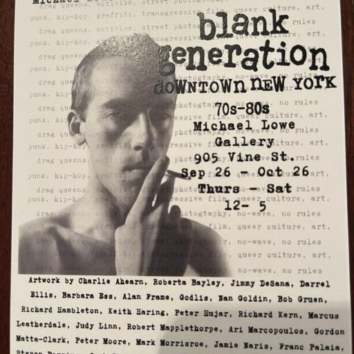 Trash Flow Radio Oct 12, 2024 (Blank Generation Special)