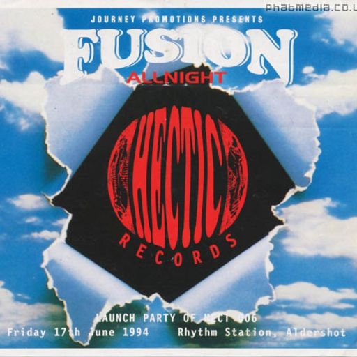 DJ Dougal - Fusion - Hectic Records Launch - Rhythm Station, Aldershot - 17.6.94