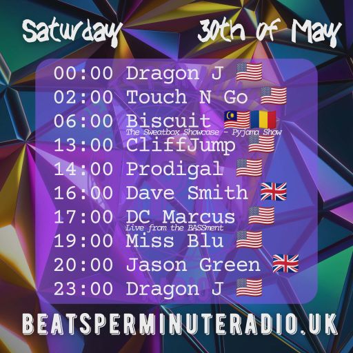 Biscuit-Saturday Pajama Show- Live on Beats Per Minute Radio 30.5.2026