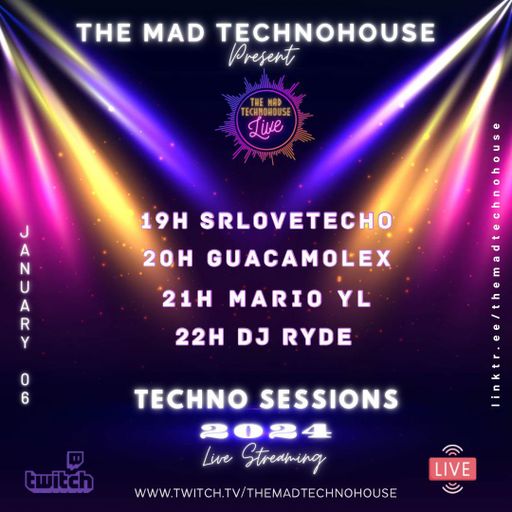 Techno Sessions 2024 TMTH 06.01.24 by Guacamolex