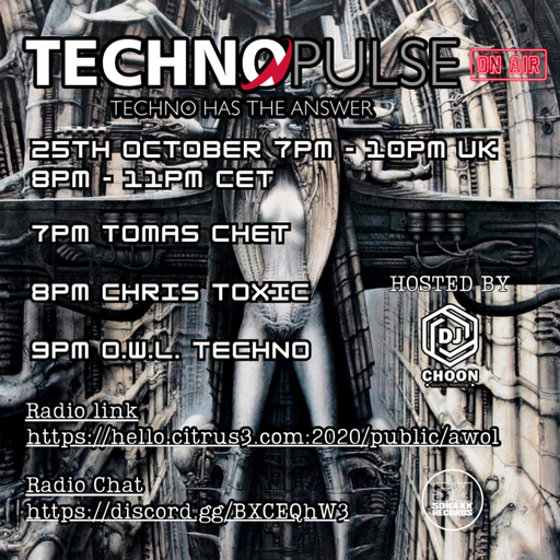 Dj Tomas Chet - Techno Pulse 2023.10.25