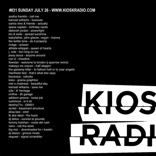 #831 NEW MAKAYA MCCRAVEN | ELISA BEE | J. COLE | CINTHIE | THE GASLAMP KILLER | BABYFATHER |