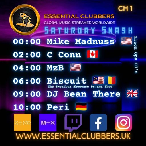 Biscuit-Saturday Pajama Show- Live on Essential Clubbers Radio 18.3.2023
