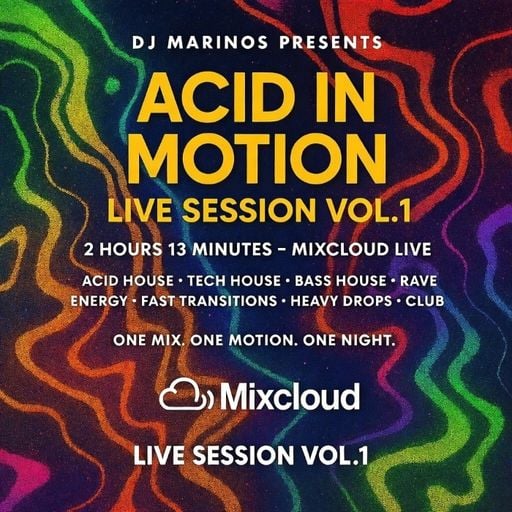 DJ MARINOS – ACID IN MOTION: LIVE SESSION VOL.1