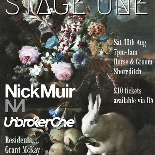 Nick Muir live at Stage 1 / promo mix/ Stage 1  / Horse and Groom / Sat 30/8