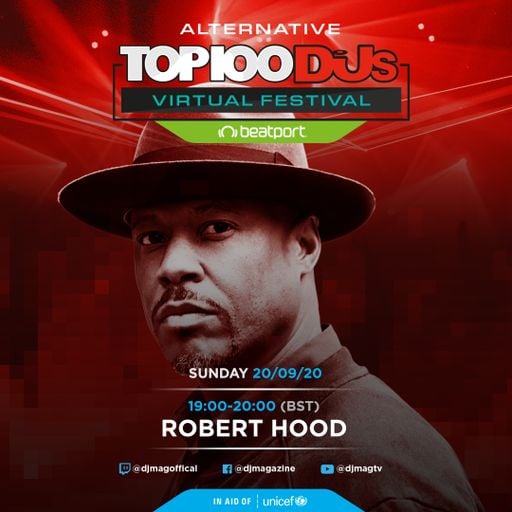 Robert Hood at "Alternative Top 100 DJ's Virtual Festival" - 20 September 2020