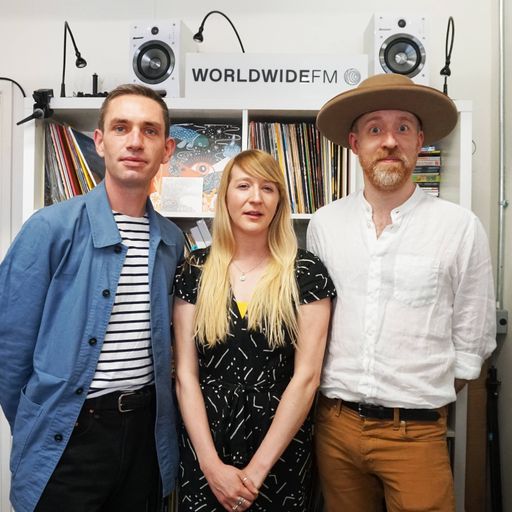Kate Hutchinson with Al Doyle & Owen Clarke (Hot Chip) // 21-06-19