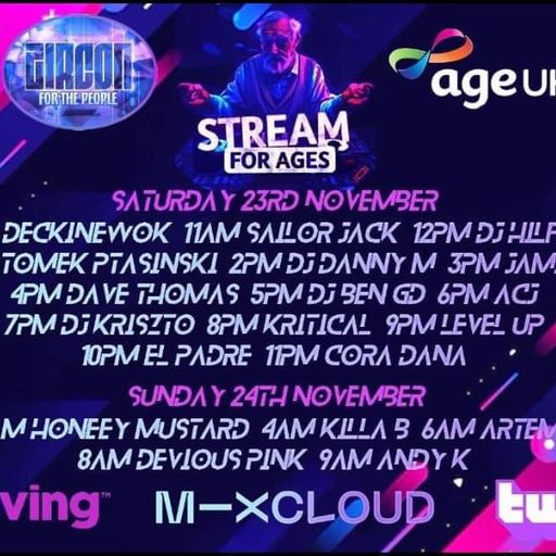DJ Hilfiger 1hr set on Zircon Radio's AGE UK 24hr Charity Stream