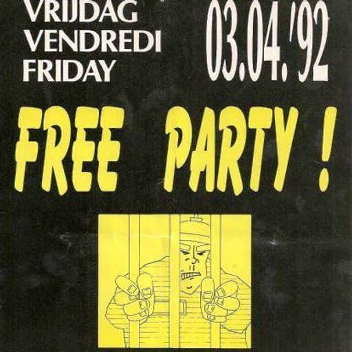 Mike Thompson at "Free Party" @ Boccaccio Life (Destelbergen - Belgium) - 3 April 1992