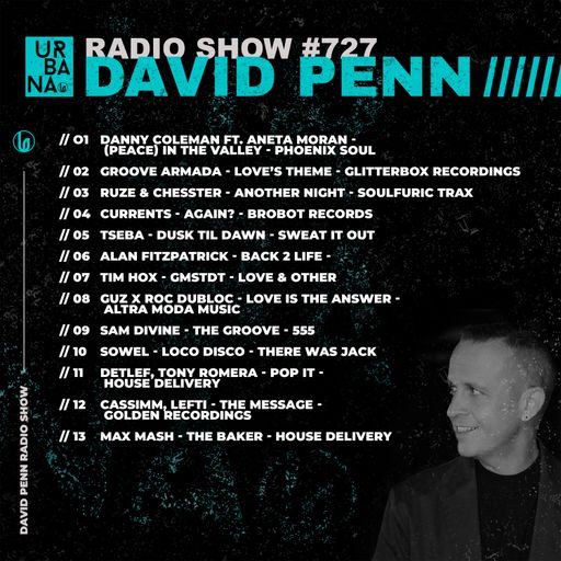 Urbana Radio Show by DAVID PENN #727