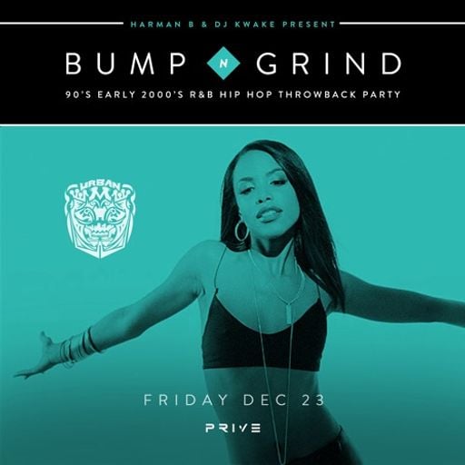DJ Kwake - Bump N Grind: 90s Early 2000s R&B Hip-Hop Throwback Party