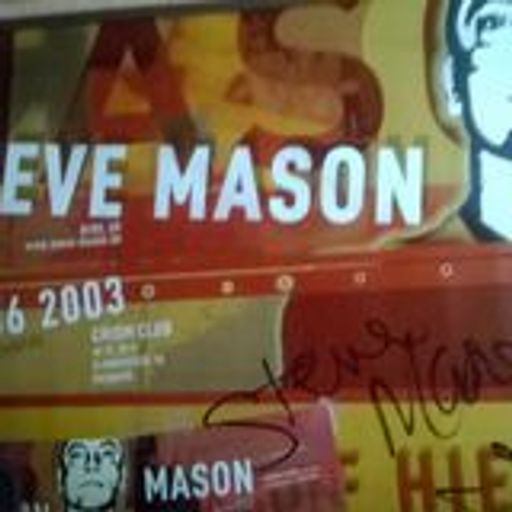 Steve Mason at Chism Club (Duisburg - Germany) - 8 June 2003